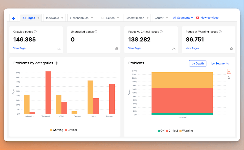 Website-Analyse mit JetOctopus