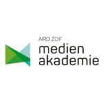 Das Bild zeigt das Logo der ARD.ZDF medienakademie.
