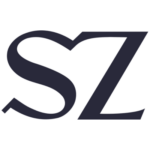 Das ist das Logo der Süddeutschen Zeitung (SZ), einer großen deutschen Tageszeitung.